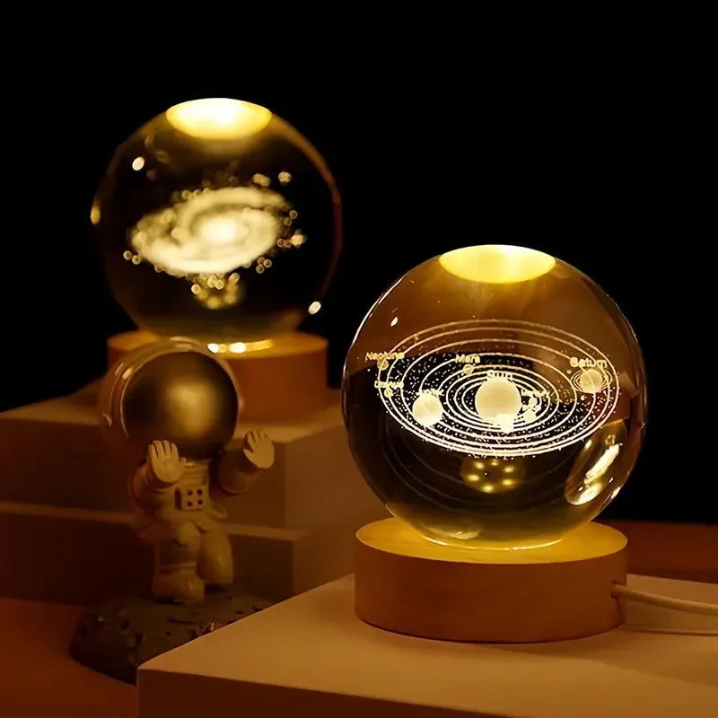 Bola de Cristal Led 3D