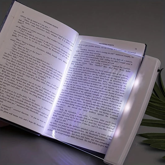 LED Flat Panel Reading Light, proteção ocular, visão noturna, estudante, 1pc