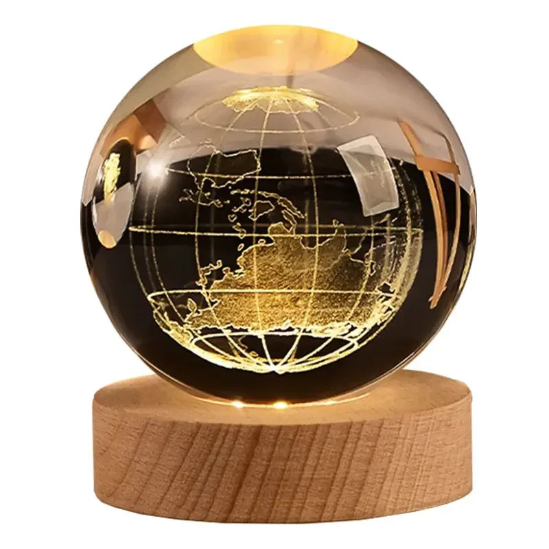 Bola de Cristal Led 3D
