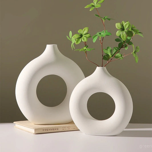 Vaso branco Decorativo